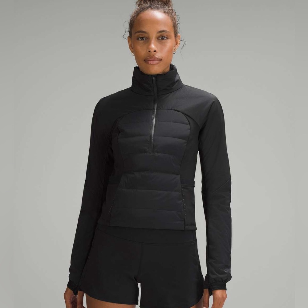 lululemon athletica Black Hybrid Puffer Jacket